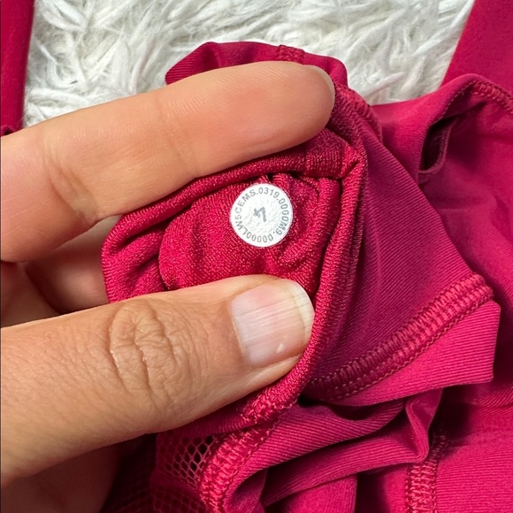 Lululemon Stronger as One Tight 25" *lululemon X Barrys Ruby Red - Picture 5 of 6